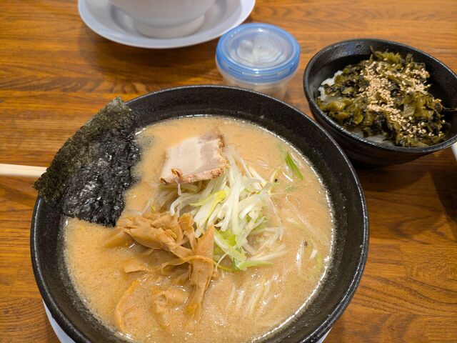 「黒丸らーめん」_完熟らーめん本丸 二本松店