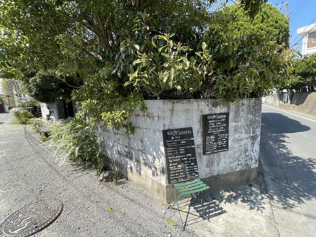 お店入口 _cafe kaeru