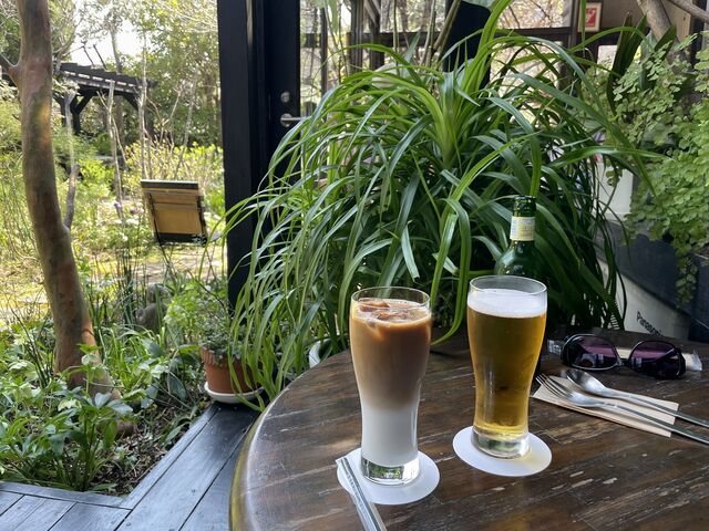 中庭_cafe kaeru