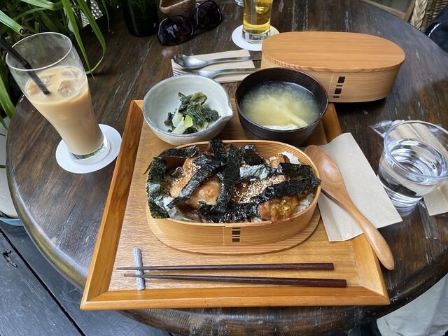 鶏照り焼き弁当_cafe kaeru