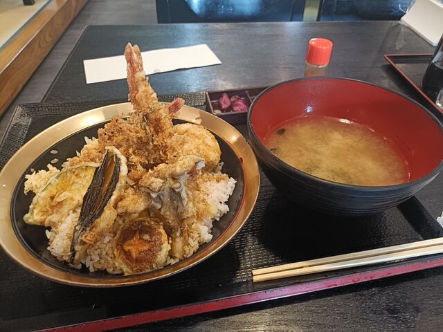 上天丼_魚啓
