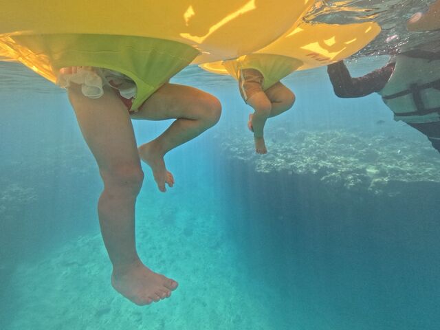 こんな可愛い水中の写真も撮ってくれます_マリンショップリル