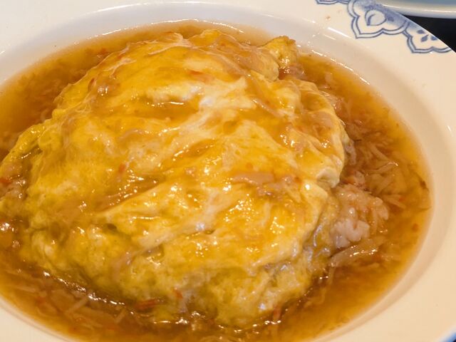 中華ファミレス、バーミヤンの天津飯_バーミヤン 足立加賀店
