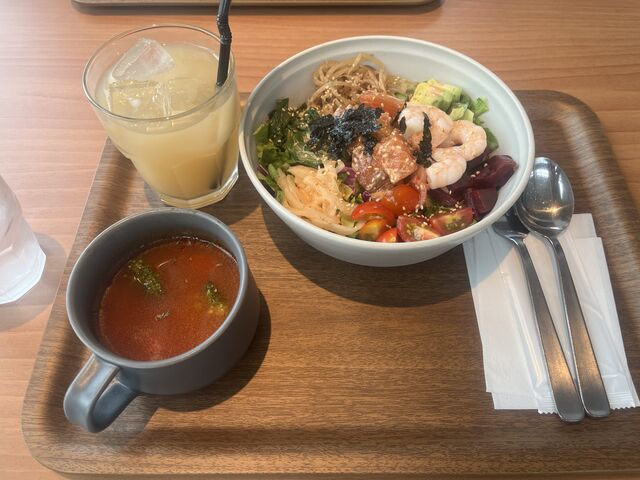 たっぷり野菜でおいしかったです!_レフ沖縄アリーナbyベッセルホテルズ