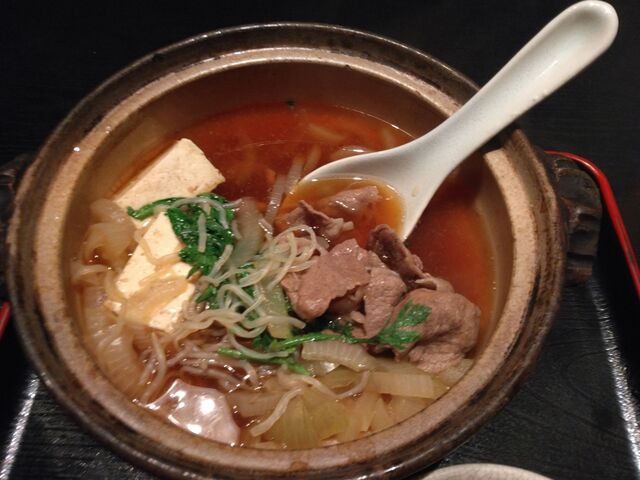 おいしい牛鍋でした。_津ねや