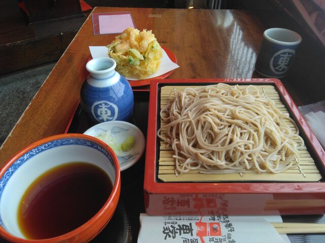 おいしいお蕎麦です。_東家 駅前店