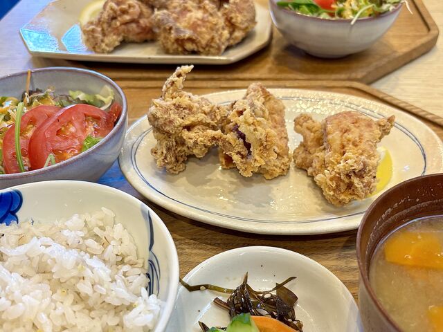 から揚げ定食_キッチンよい一日