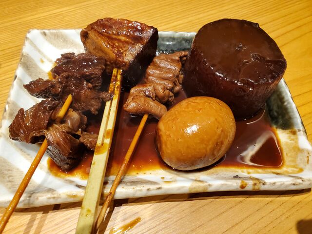 赤味噌おでん
卵と大根が特に美味しかったです_昔の矢場とん 大須