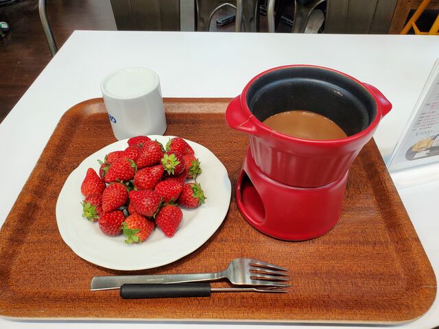 チョコレートフォンデュ_加賀フルーツランド