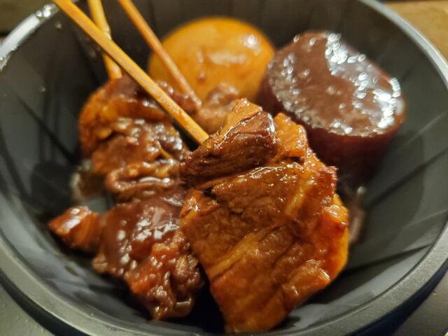 赤味噌おでん
イベントが近くであったので食べました_昔の矢場とん 大須