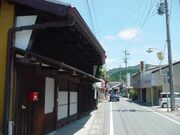 城下の町並みの写真1