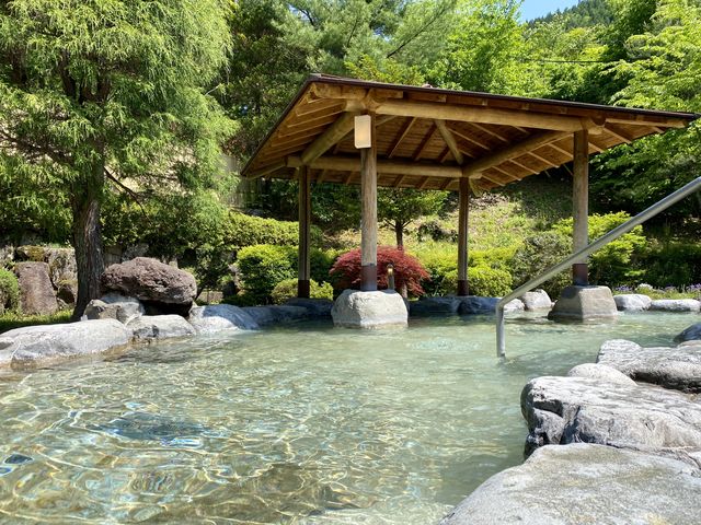 明宝温泉 湯星館
女子露天風呂_明宝温泉湯星館