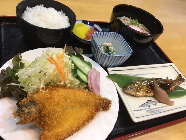 あまご定食
明宝のあまご使用
甘露煮は自家製_明宝温泉湯星館
