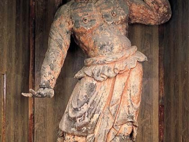 木像金剛力士像_木造金剛力士像