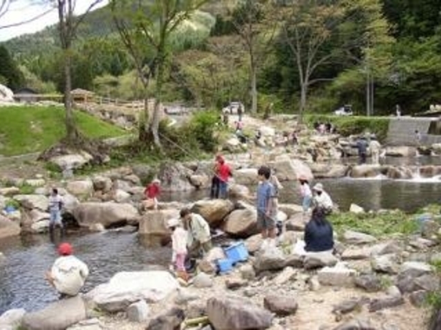 阿波森林公園渓流釣り場の写真1