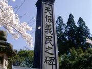 天保義民碑の写真1