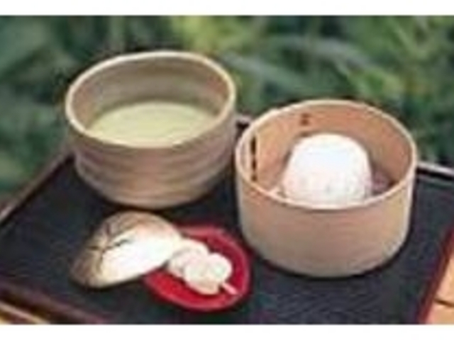 せいろにのった可愛い『うさぎまんじゅう』_茶寮風花