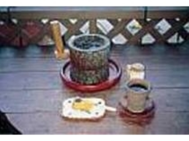 自分のために挽く、石臼挽きコーヒー_カフェ ゆめの森