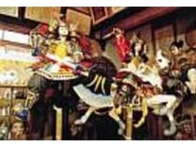 津屋崎山笠に使われる武者人形が壮麗!_筑前津屋崎人形巧房