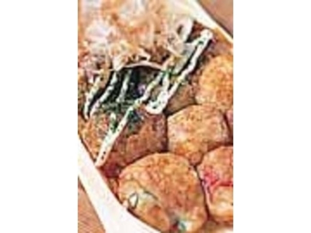 芋タコ焼9個360円のハーフ&ハーフ_芋蛸