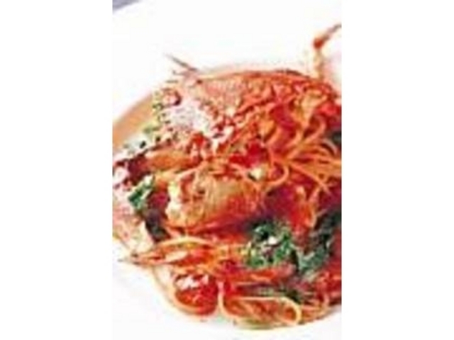 『渡り蟹とトマトのリングエッティーネ』_L'ECAILLER