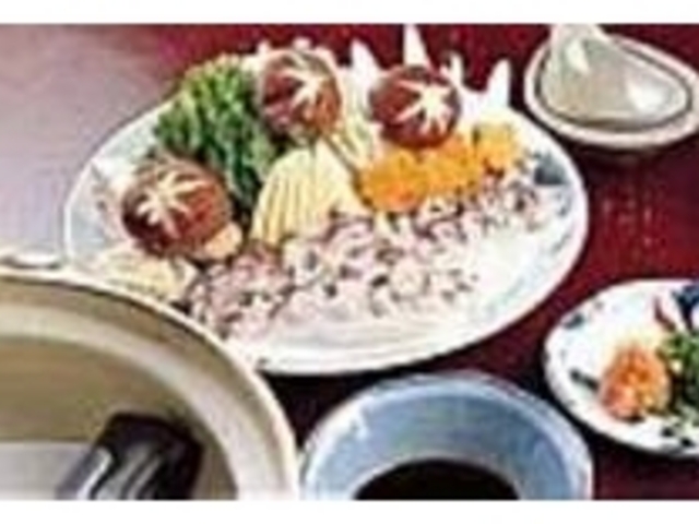 『たこのしゃぶしゃぶ』はピリ辛ダレで頂く_たこ料理 壺家