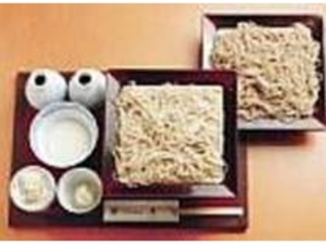 2種類の蕎麦が味わえる『彦スペシャル』_手打ち蕎麦 彦(げん)
