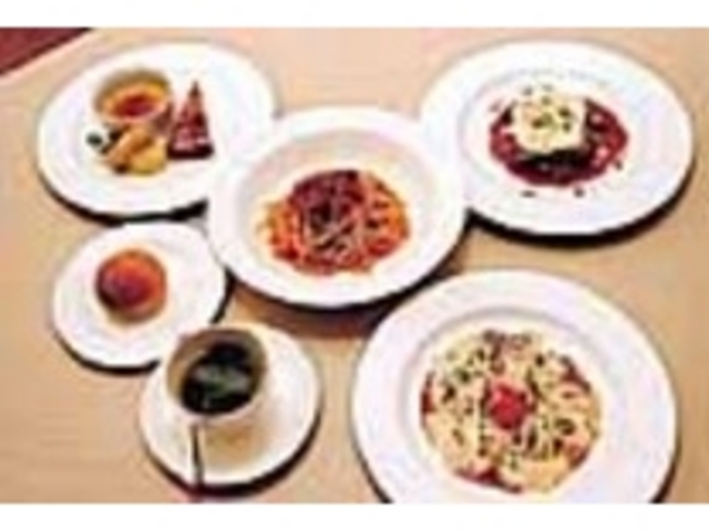 ランチはうれしいコーヒー・デザート付き_ITALIAN RESTAURANT JUNTAROU
