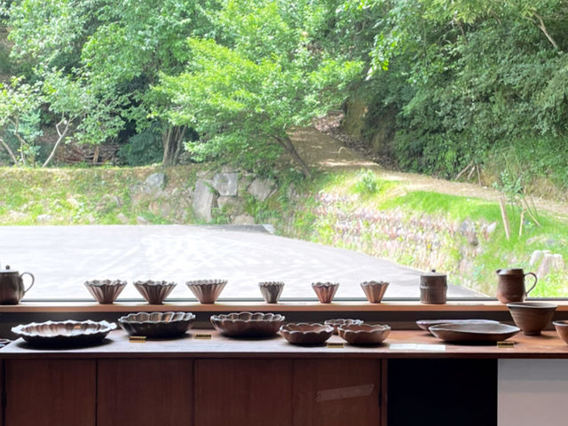 cafe gallery_夢幻庵備前焼工房