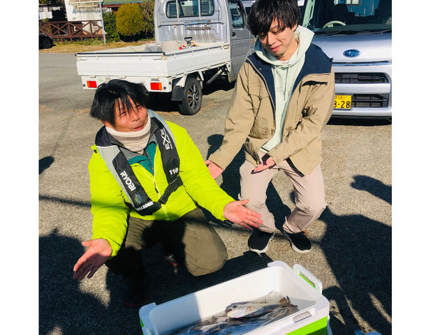 穏やかな沼津湾内で船釣り_沼津 江浦港 伊勝丸
