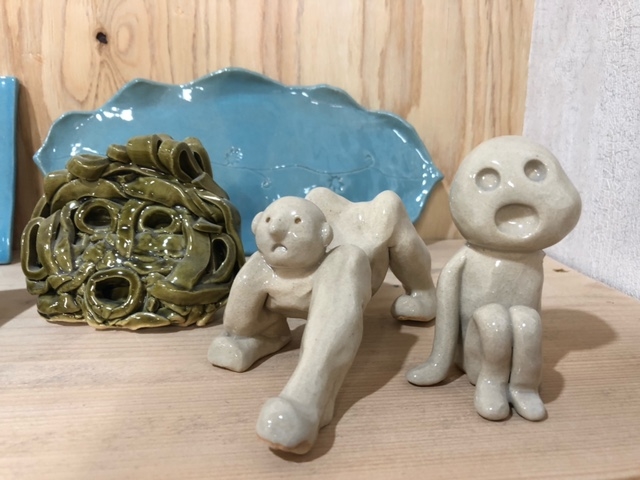 お客さんの作品完成♪_強羅陶芸工房