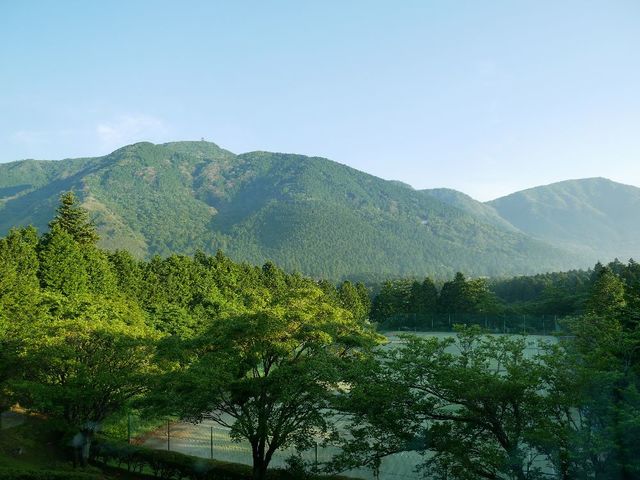 グリルからの景色_箱根仙石原プリンスホテル