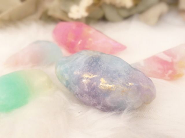 宝石せっけん_リリーベアーキャンドル教室