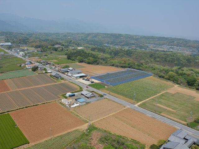 さくらベリーズガーデン周辺の風景(空撮)_Sakura Berry’s Garden(さくらベリーズガーデン)
