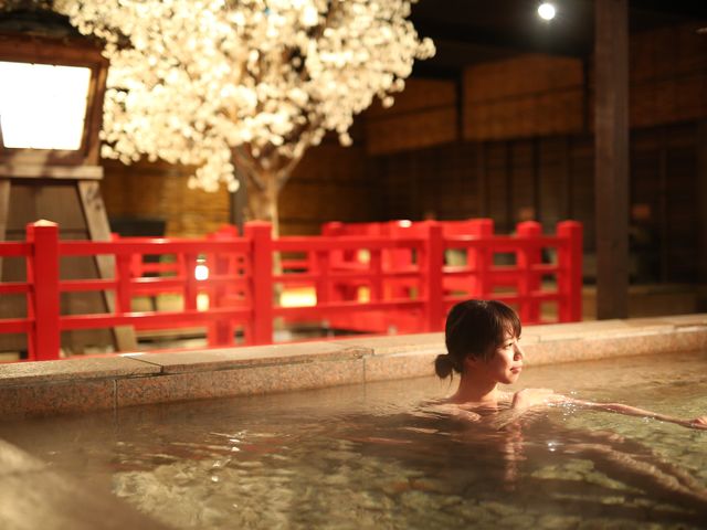 露天ハーブ風呂_有馬温泉 太閤の湯