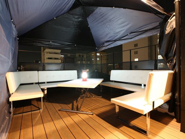RF デッキテラス・スカイラウンジ(夜景)_HUTCH浅草店