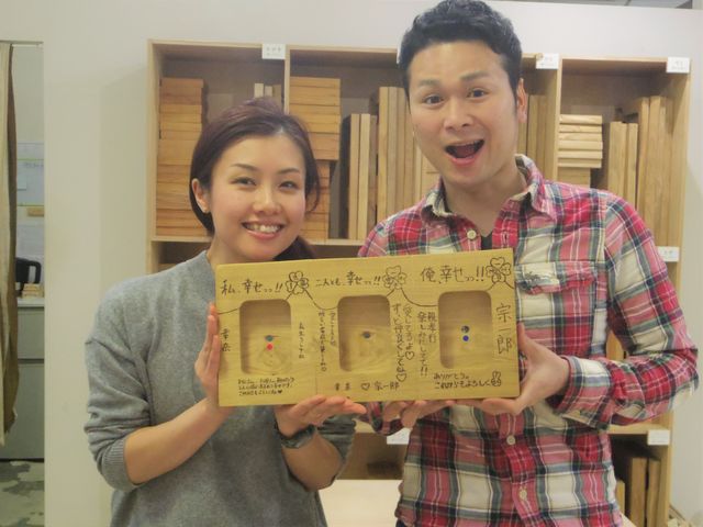 手書きのメッセージでご両親へ感謝の思いを届けましょう。_木の暮らし 仙台店