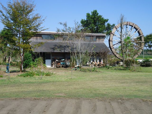 吉見の合鴨水車小屋