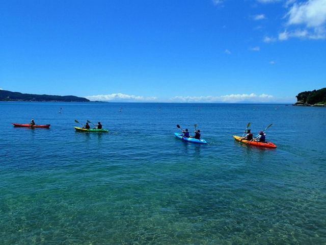 透明度の高い南房総の海_パドルスポーツ・ルー