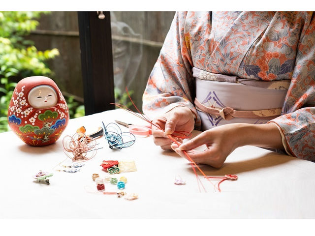 着物にもお洋服にも合います!_水引アクセサリー工房 金澤くるみ
