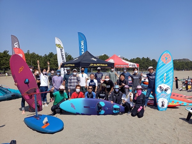 スピードウォール 横浜海の公園 ウインドサーフィン SUP スクール