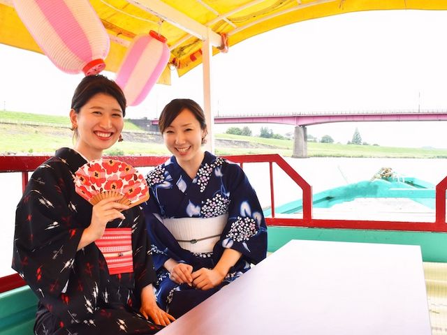 浴衣で納涼屋形船!_筑後川activity川の民