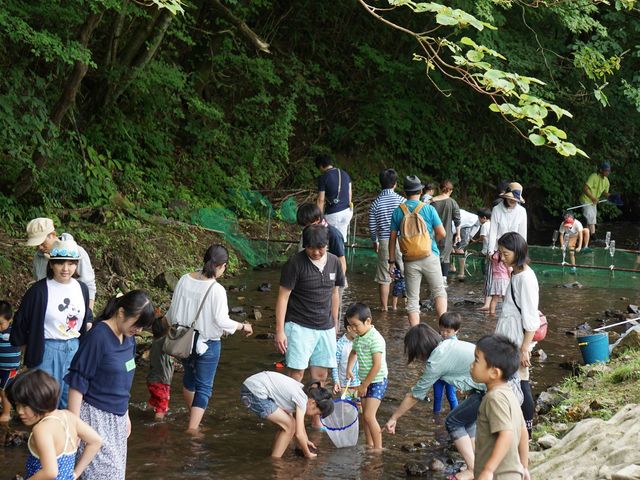 川に親しむ活動_ポットラックフィールド里美