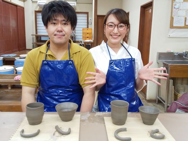インストラクターがお手伝いさせて頂くので初心者の方でも安心です。_水茎焼陶芸の里