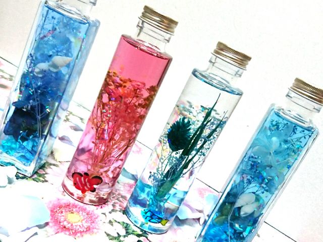 アクアリウム系のハーバリウム_office amour 熊本