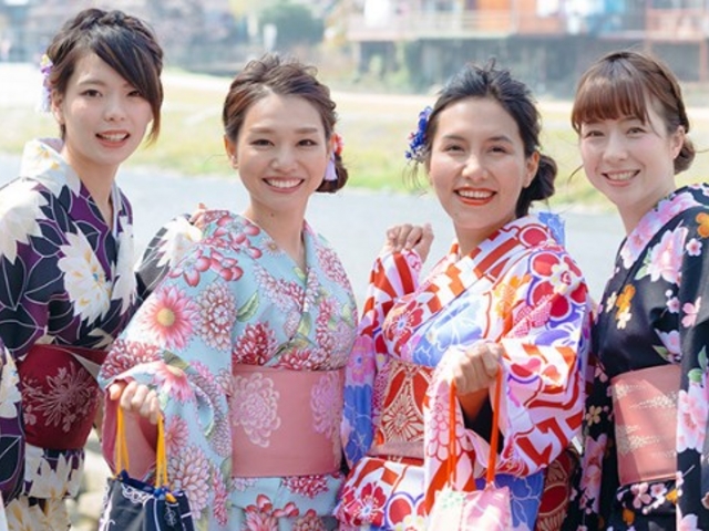 女子旅で着物を着たら楽しさ倍増☝_着物のおべべ