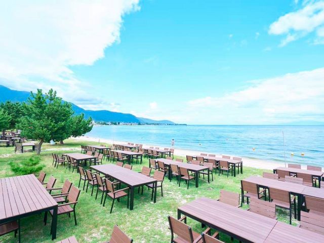 屋根無しの席もご利用可能です。_VIWAKO GLASTAR