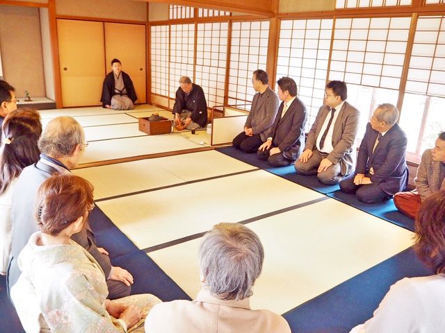 茶会_Japanese culture Precious wood in Kyoto