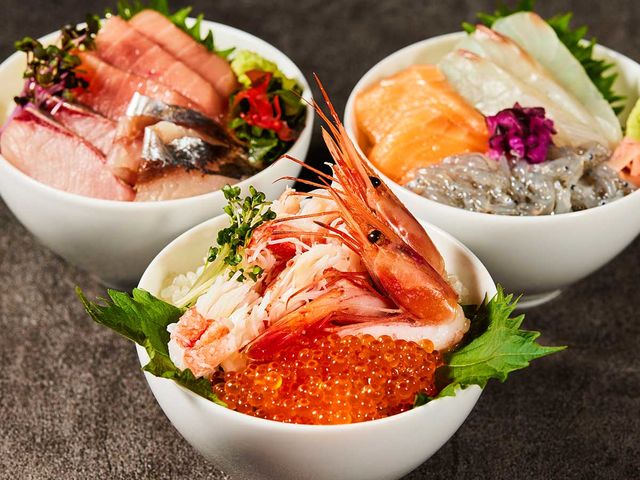 【夕食】お好きなネタで作る海鮮丼_大洗ホテル
