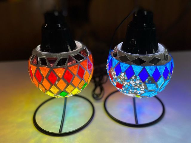 モザイクランプ_ポンテ工房